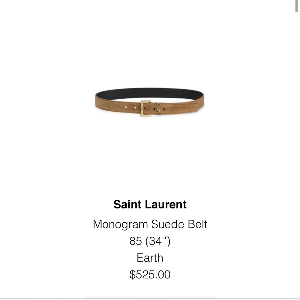 Ysl belt woman Worn once